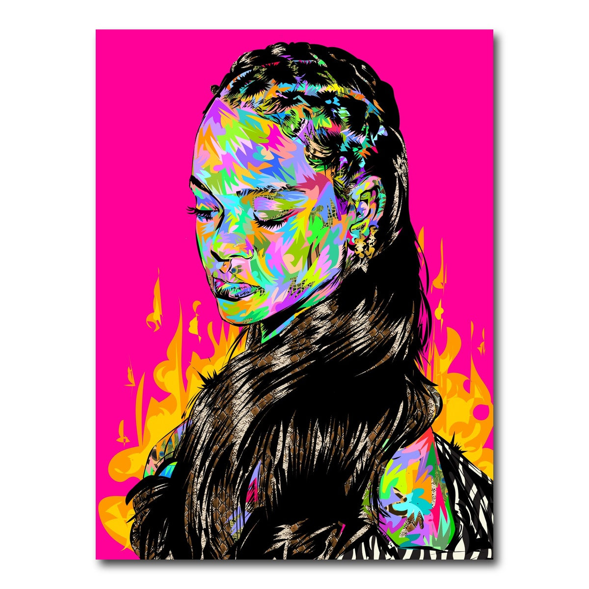 AUTO-MOCKUP WHITE | RIRI | 1 Piece | Gallery Wrap Canvas | group=3x4