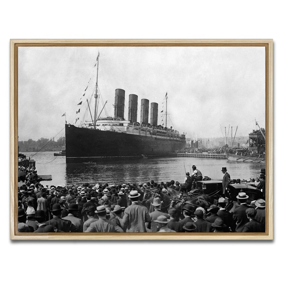 AUTO-MOCKUP WHITE | RMS Lusitania | 1 Piece | Natural Framed Canvas | group=4x3