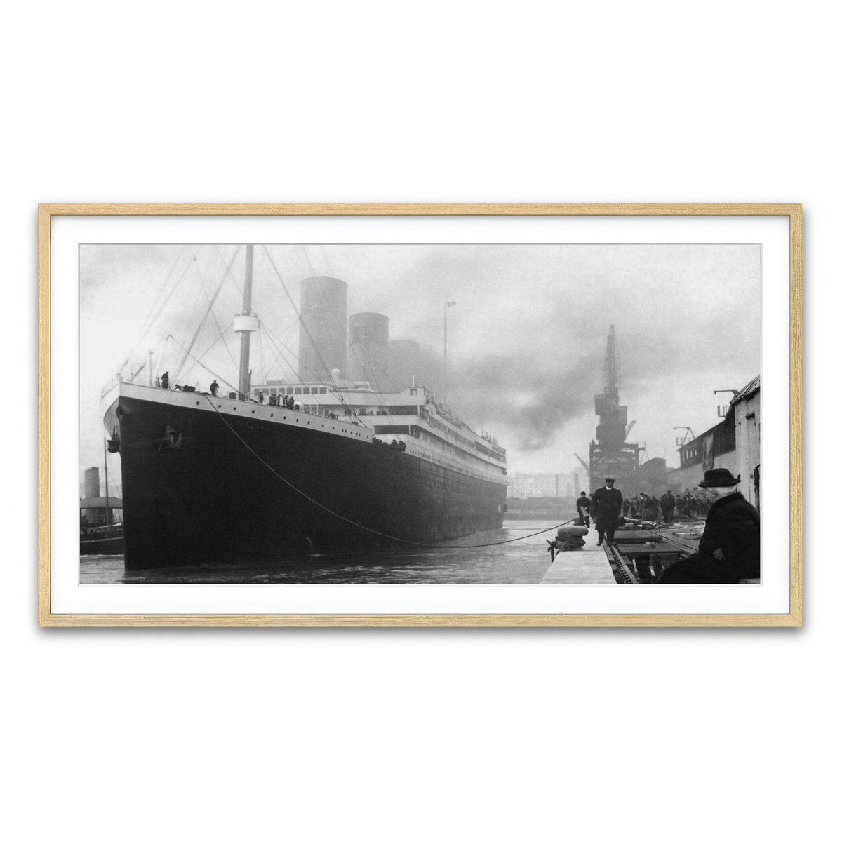 Framed Print 2x1 Natural