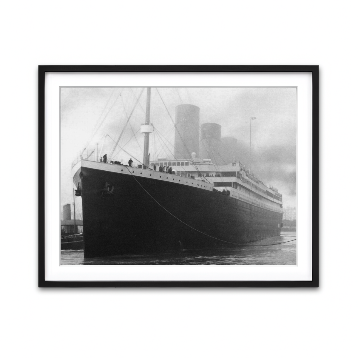 Framed Print 4x3 Black