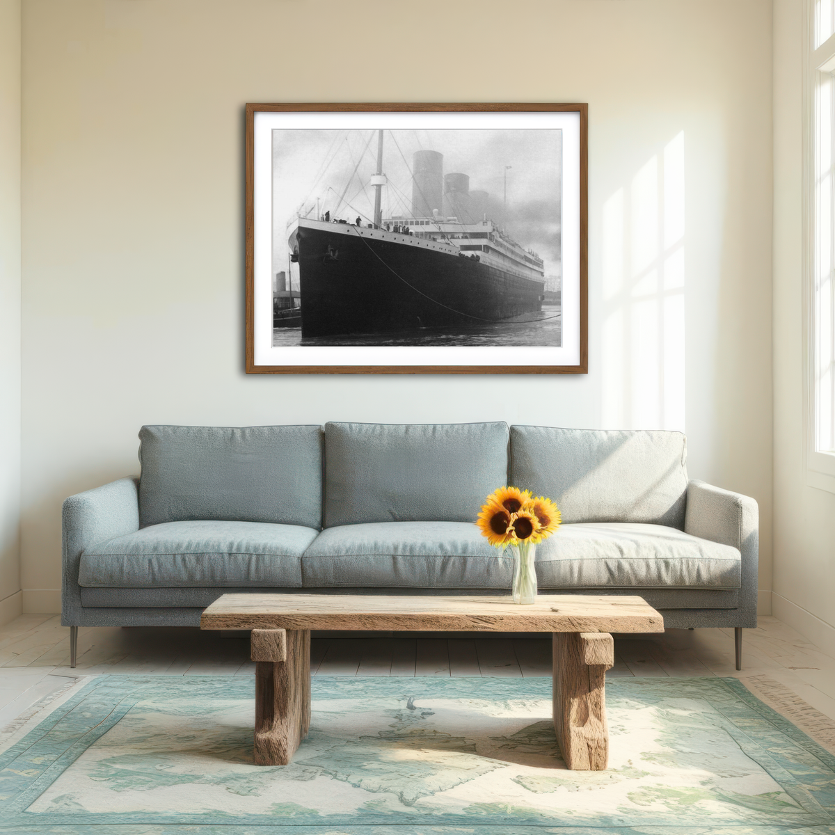 AUTO-MOCKUP ROOM | RMS Titanic Wall Art