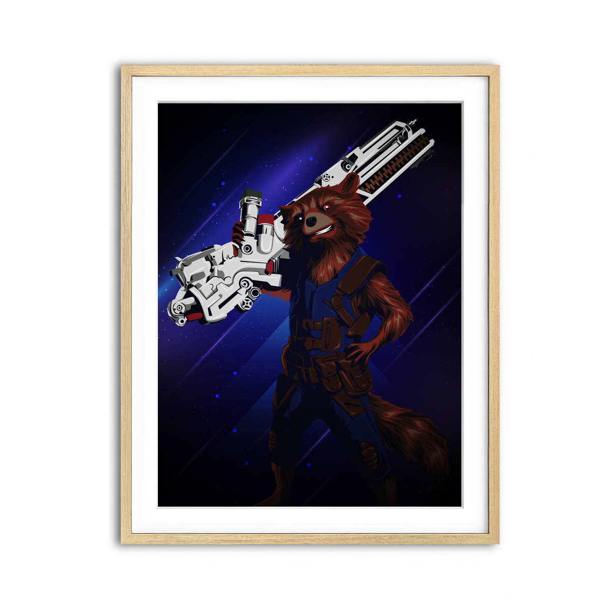 Framed Print 3x4 Natural