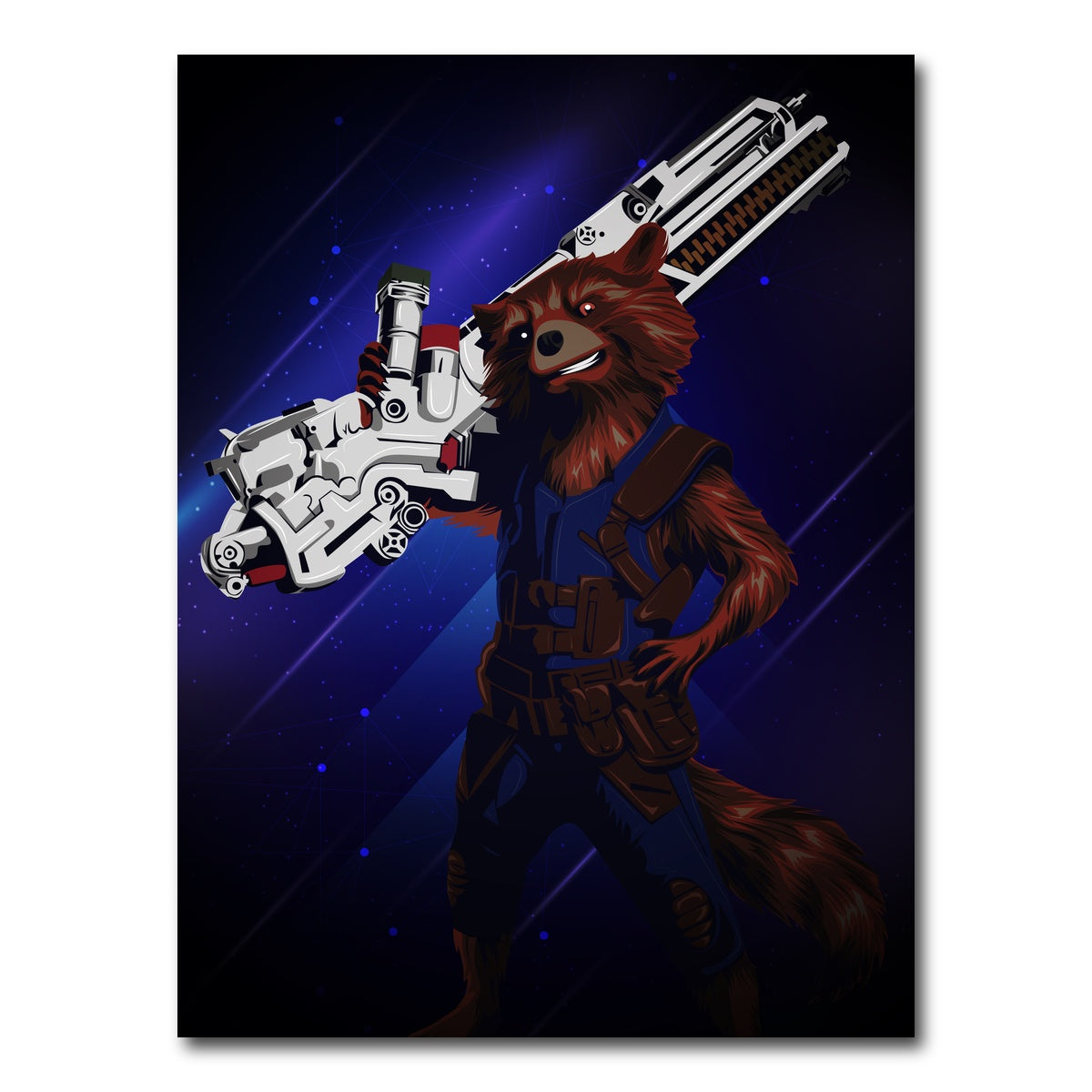 AUTO-MOCKUP WHITE | ROCKET | 1 Piece | Gallery Wrap Canvas | group=3x4