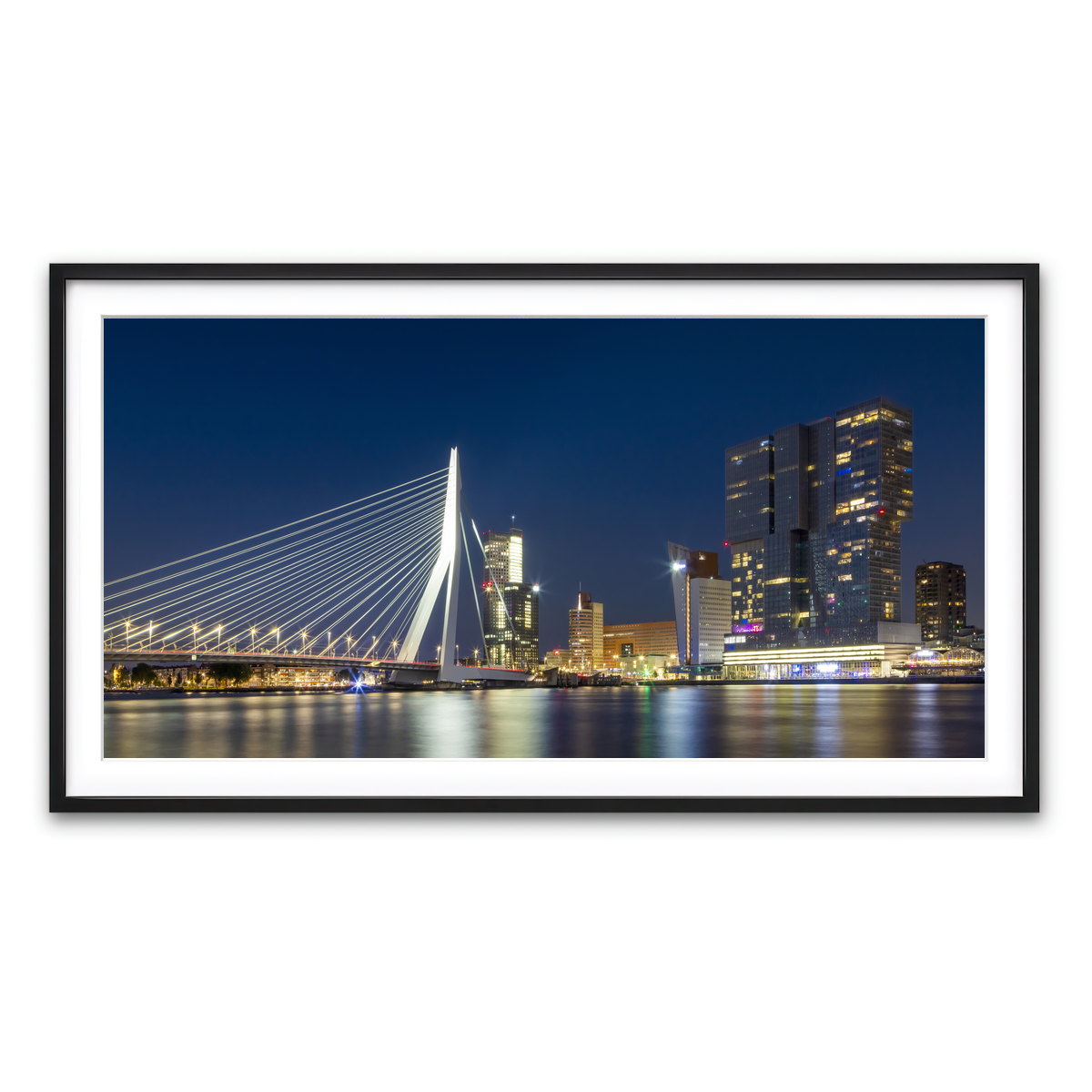 Framed Print 2x1 Black