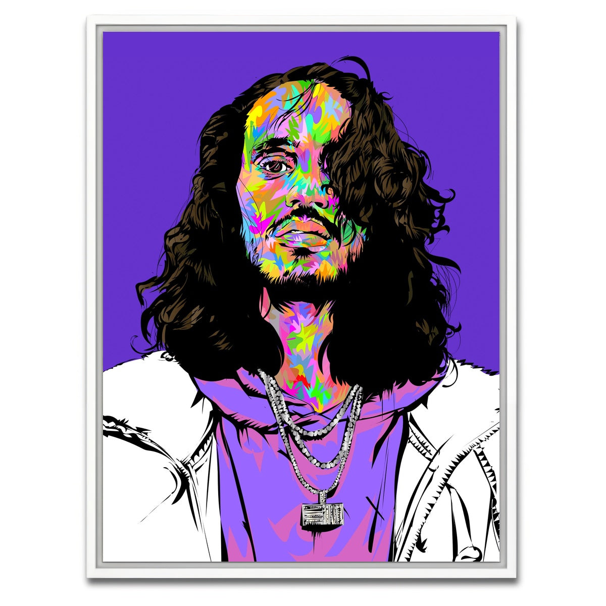 AUTO-MOCKUP WHITE | RUSS | 1 Piece | White Framed Canvas | group=3x4