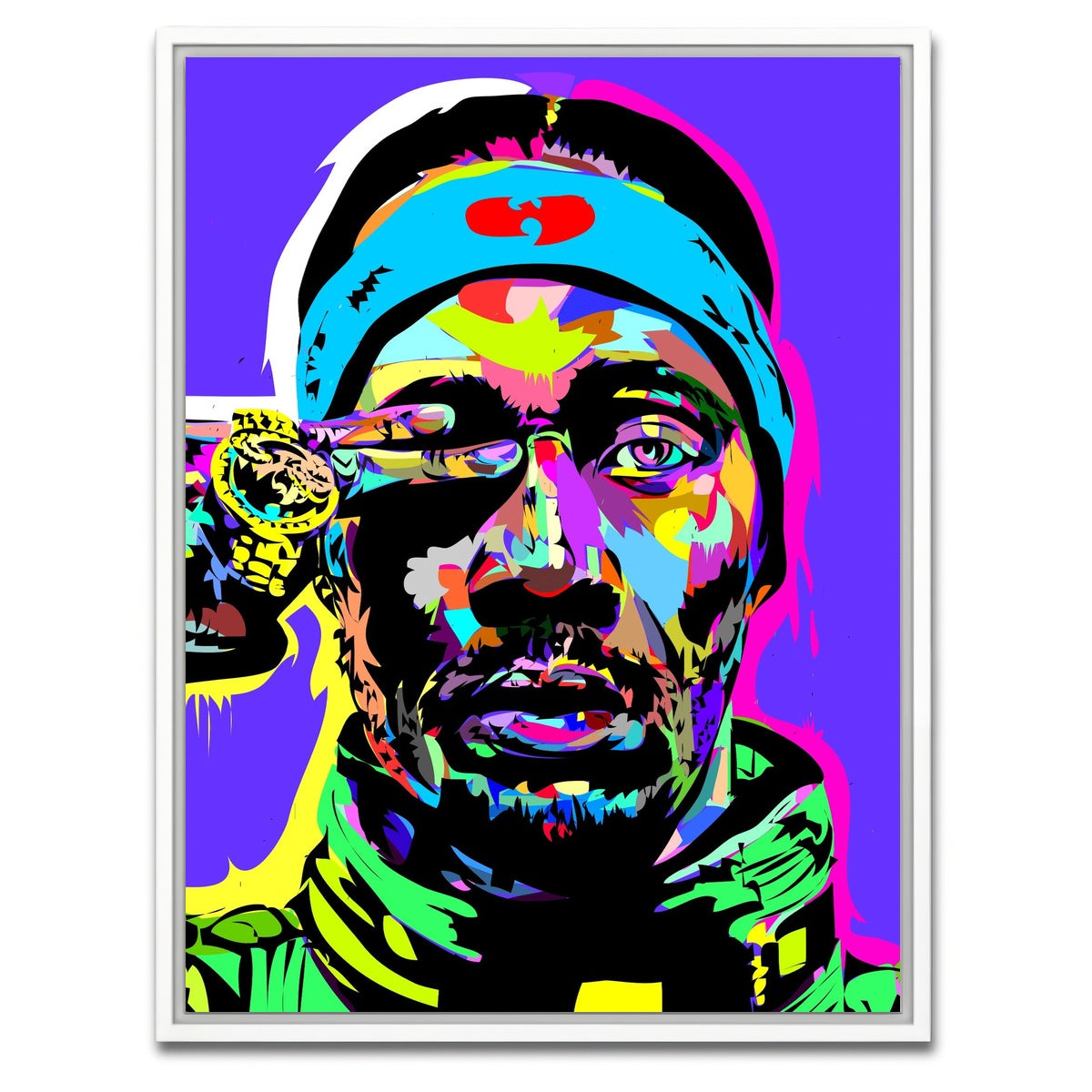 AUTO-MOCKUP WHITE | RZA | 1 Piece | White Framed Canvas | group=3x4