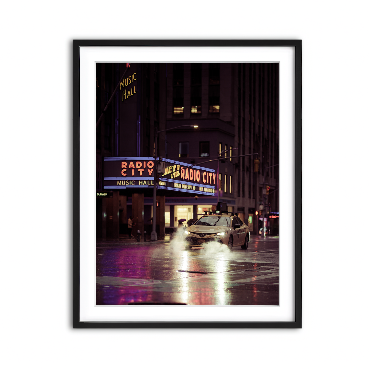 Framed Print 3x4 Black