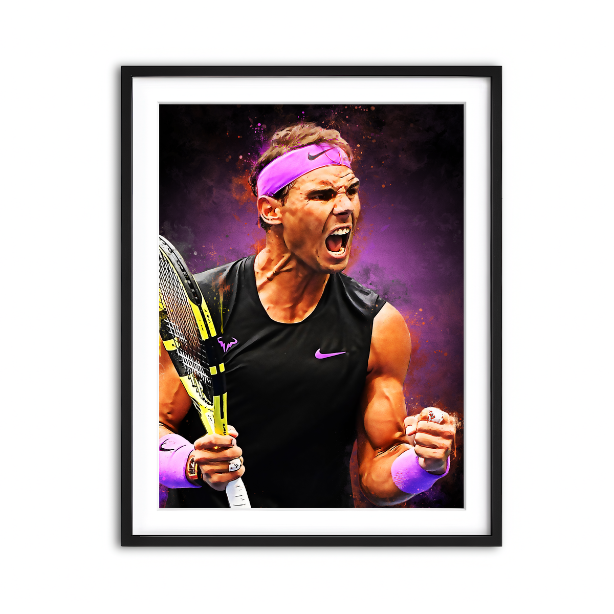 Framed Print 3x4 Black