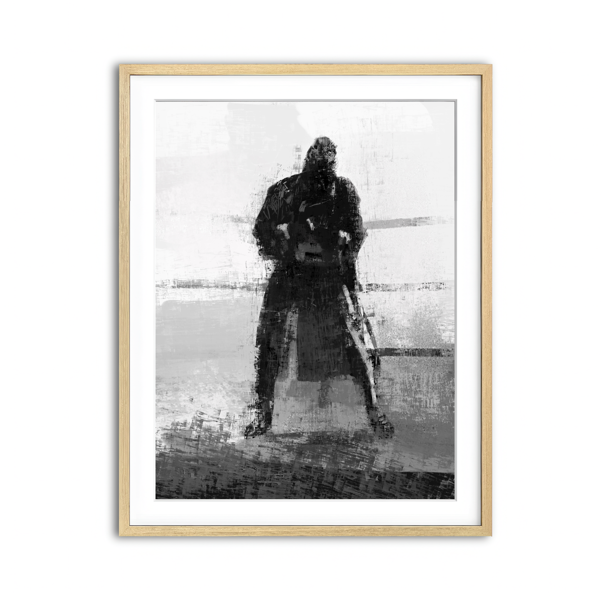 Framed Print 3x4 Natural