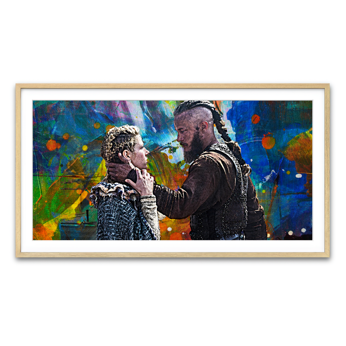 Framed Print 2x1 Natural