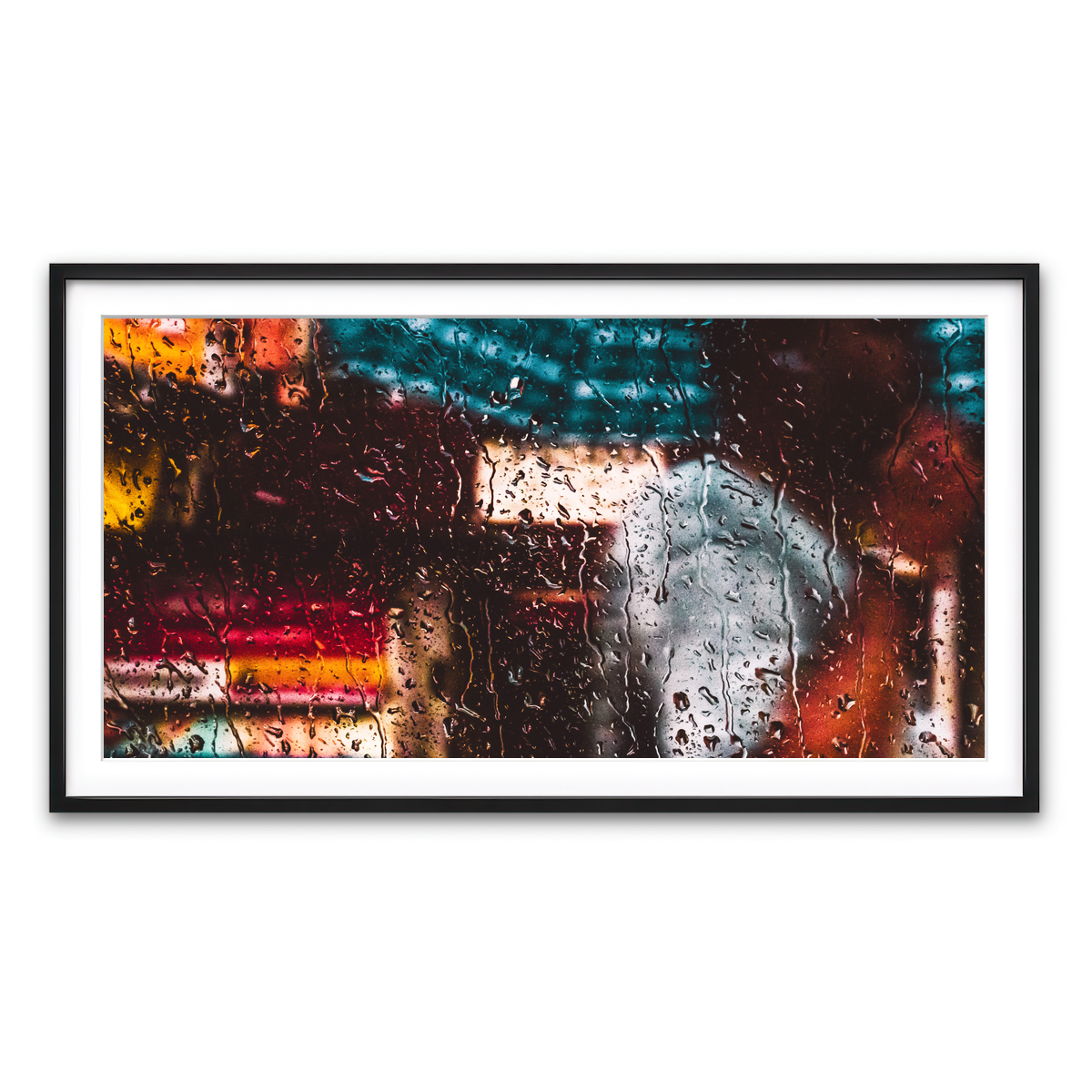 Framed Print 2x1 Black
