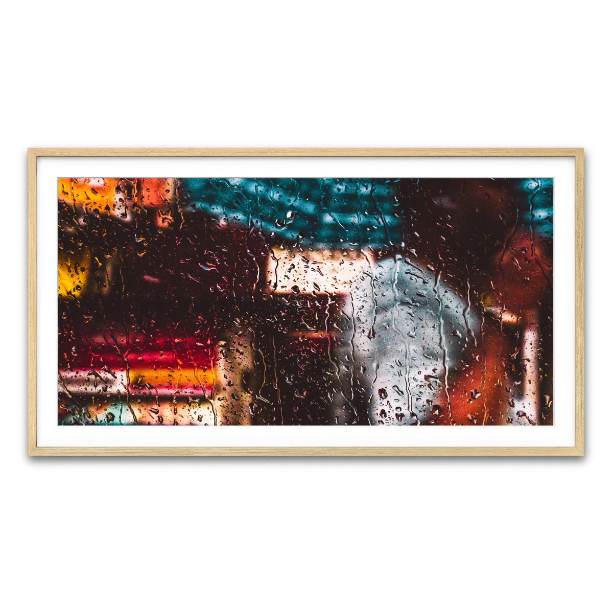 Framed Print 2x1 Natural