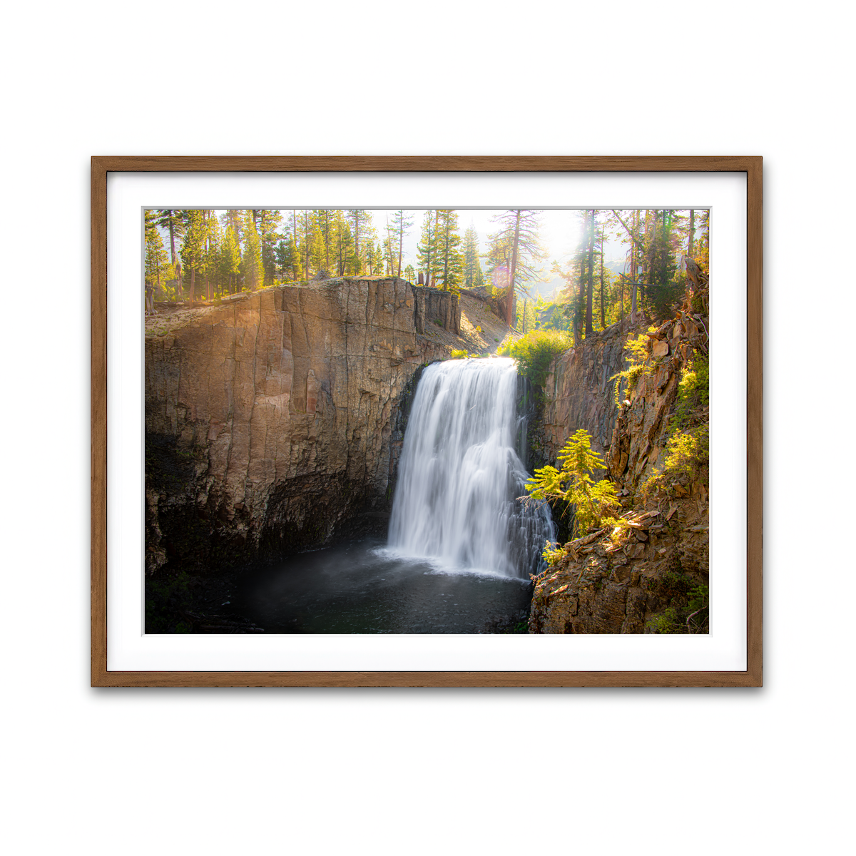 Framed Print 4x3 Walnut
