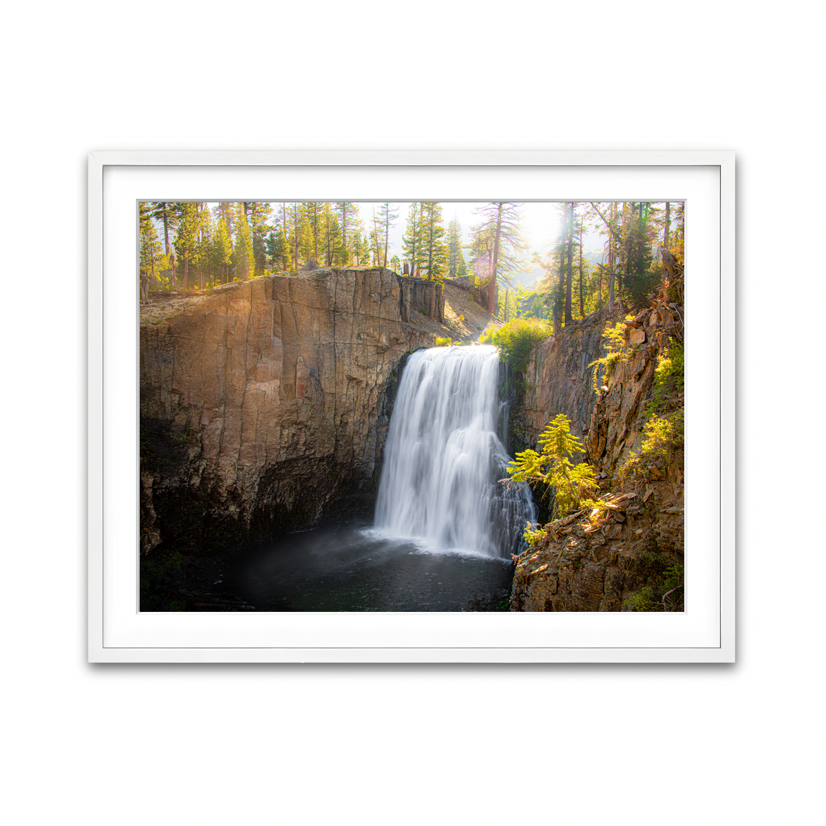 Framed Print 4x3 White