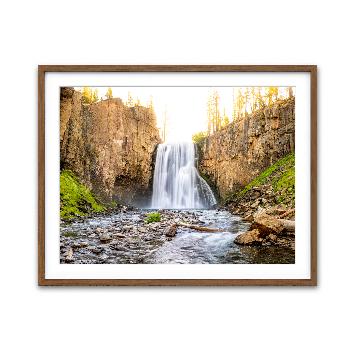 Framed Print 4x3 Walnut