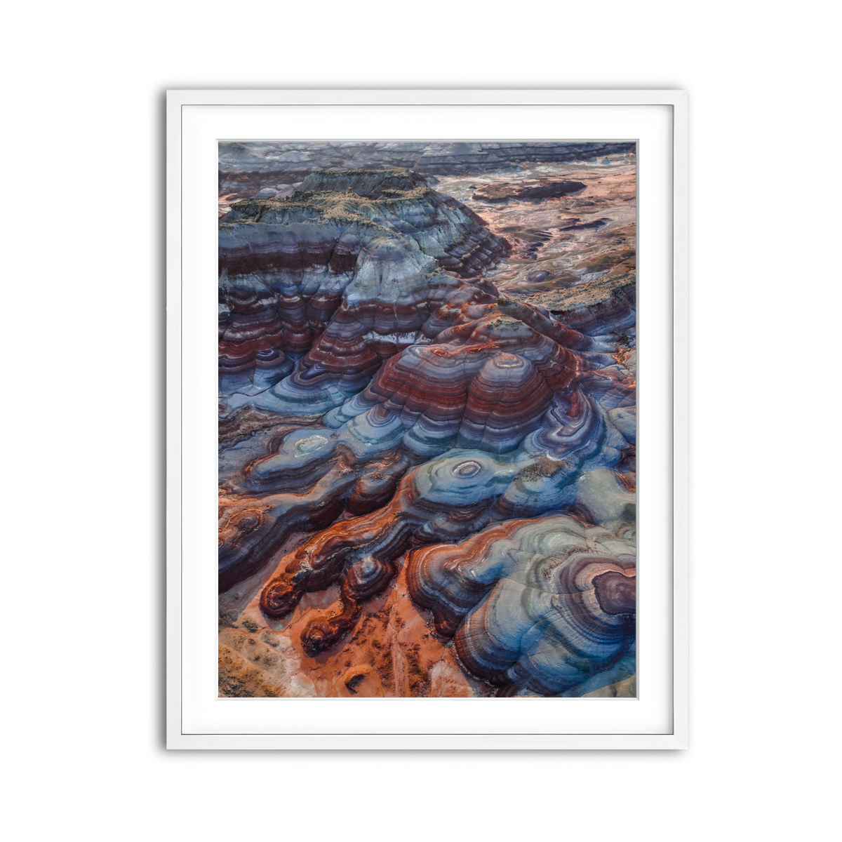 Framed Print 3x4 White