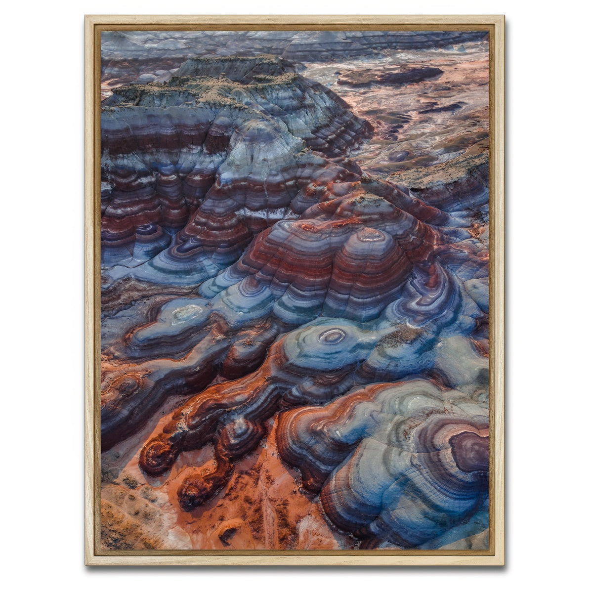 AUTO-MOCKUP WHITE | Rainbow Hills | 1 Piece | Natural Framed Canvas | group=3x4