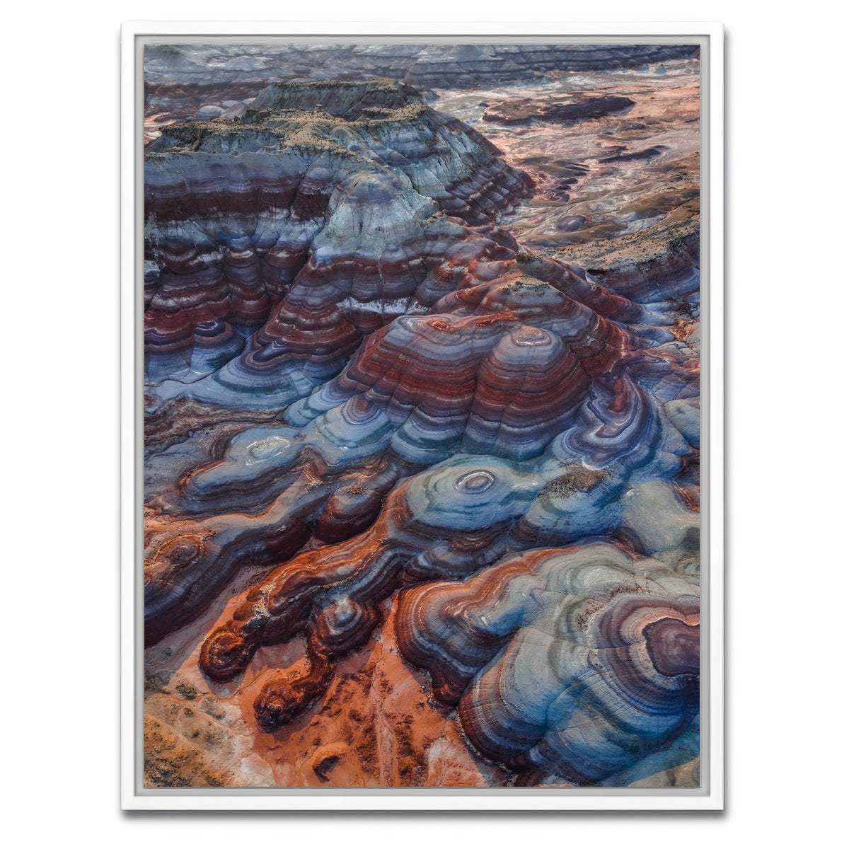 AUTO-MOCKUP WHITE | Rainbow Hills | 1 Piece | White Framed Canvas | group=3x4