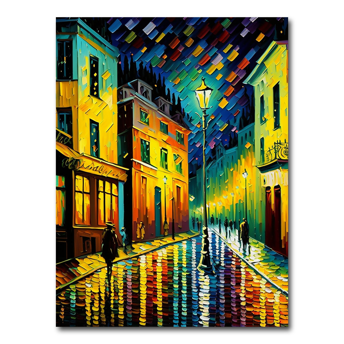 AUTO-MOCKUP WHITE | Rainbow Row | 1 Piece | Gallery Wrap Canvas | group=3x4