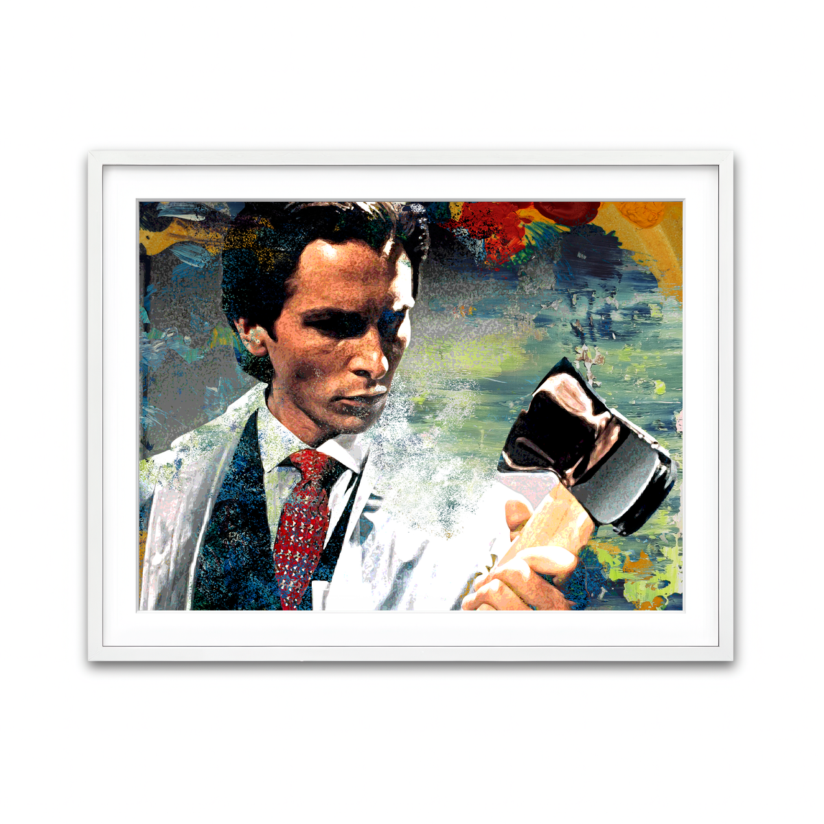 Framed Print 4x3 White