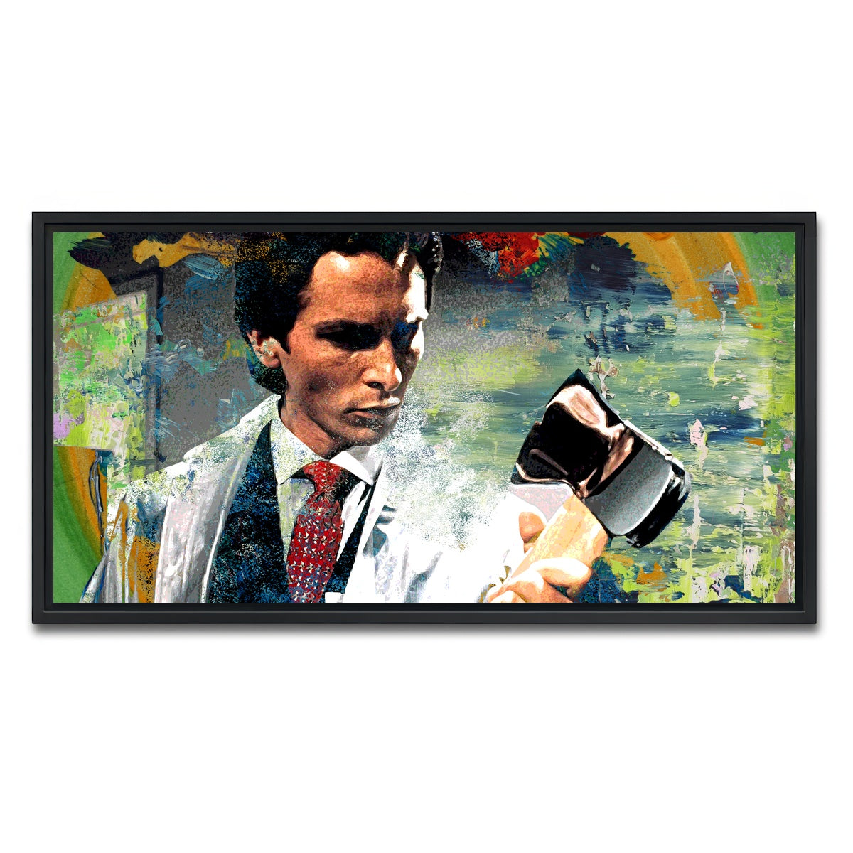 AUTO-MOCKUP WHITE | Raincoat & Axe | 1 Piece | Black Framed Canvas | group=2x1