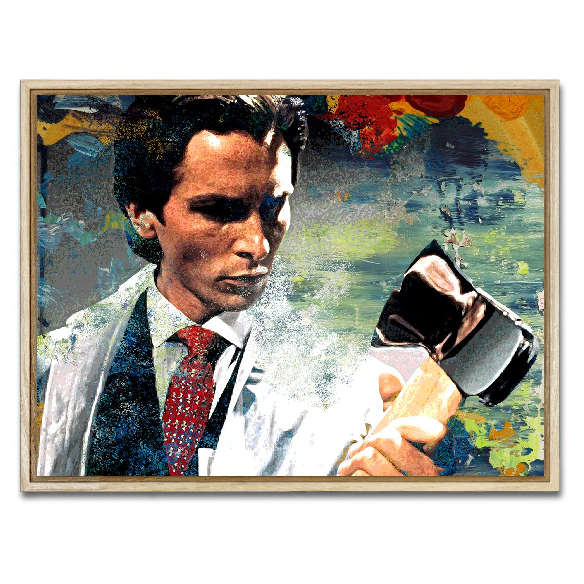 AUTO-MOCKUP WHITE | Raincoat & Axe | 1 Piece | Natural Framed Canvas | group=4x3