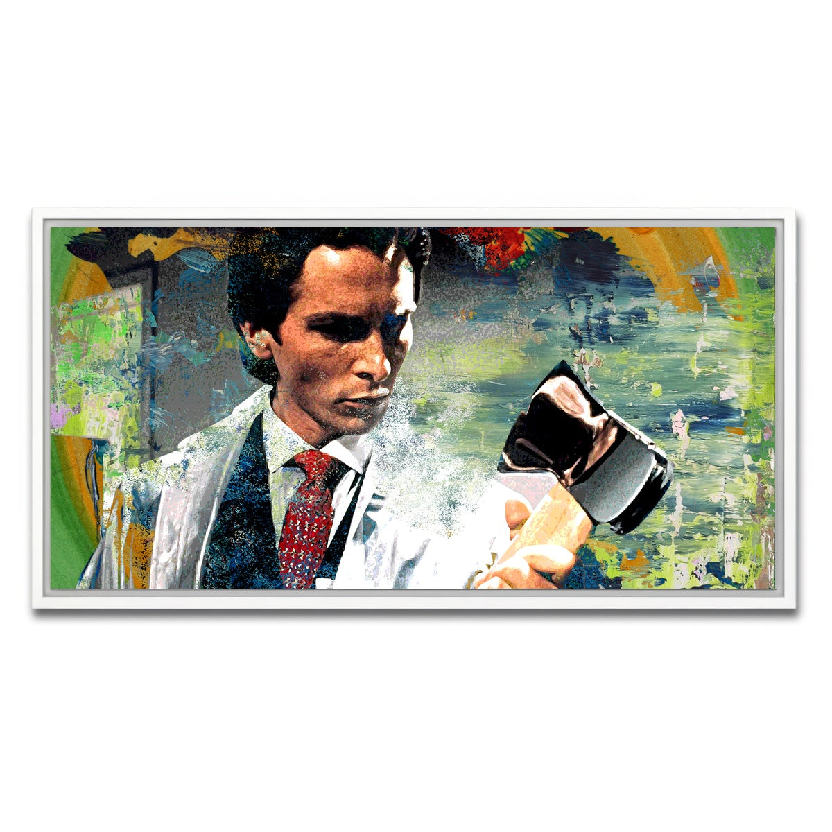 AUTO-MOCKUP WHITE | Raincoat & Axe | 1 Piece | White Framed Canvas | group=2x1