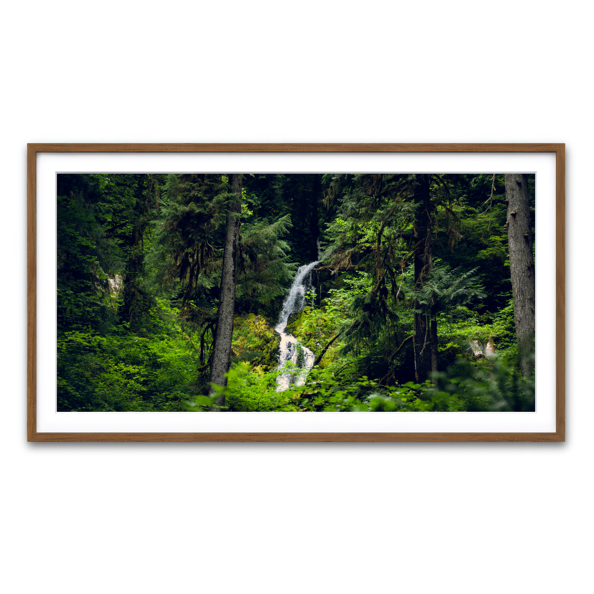 Framed Print 2x1 Walnut