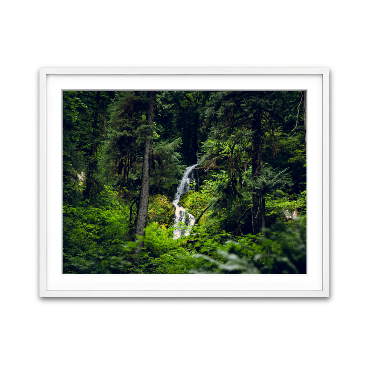 Framed Print 4x3 White