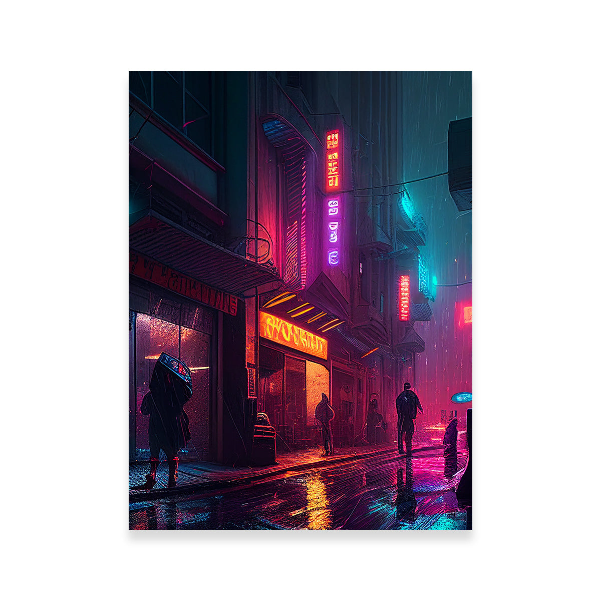 Rainy Stroll in Neo Chinatown