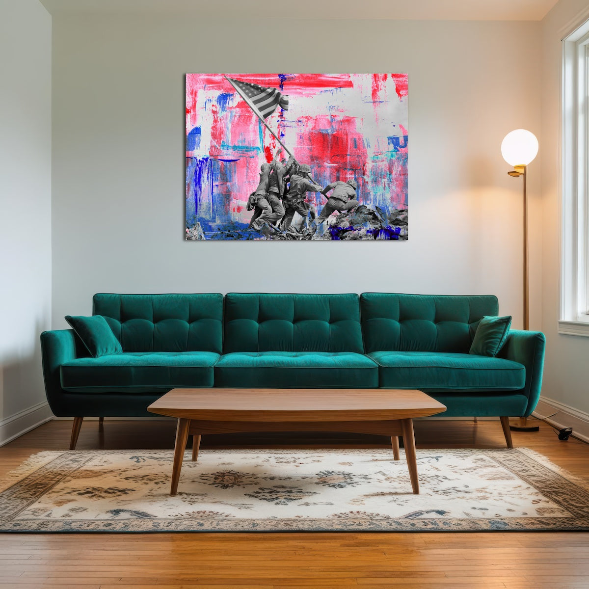 AUTO-MOCKUP ROOM | Raising the Flag on Iwo Jima