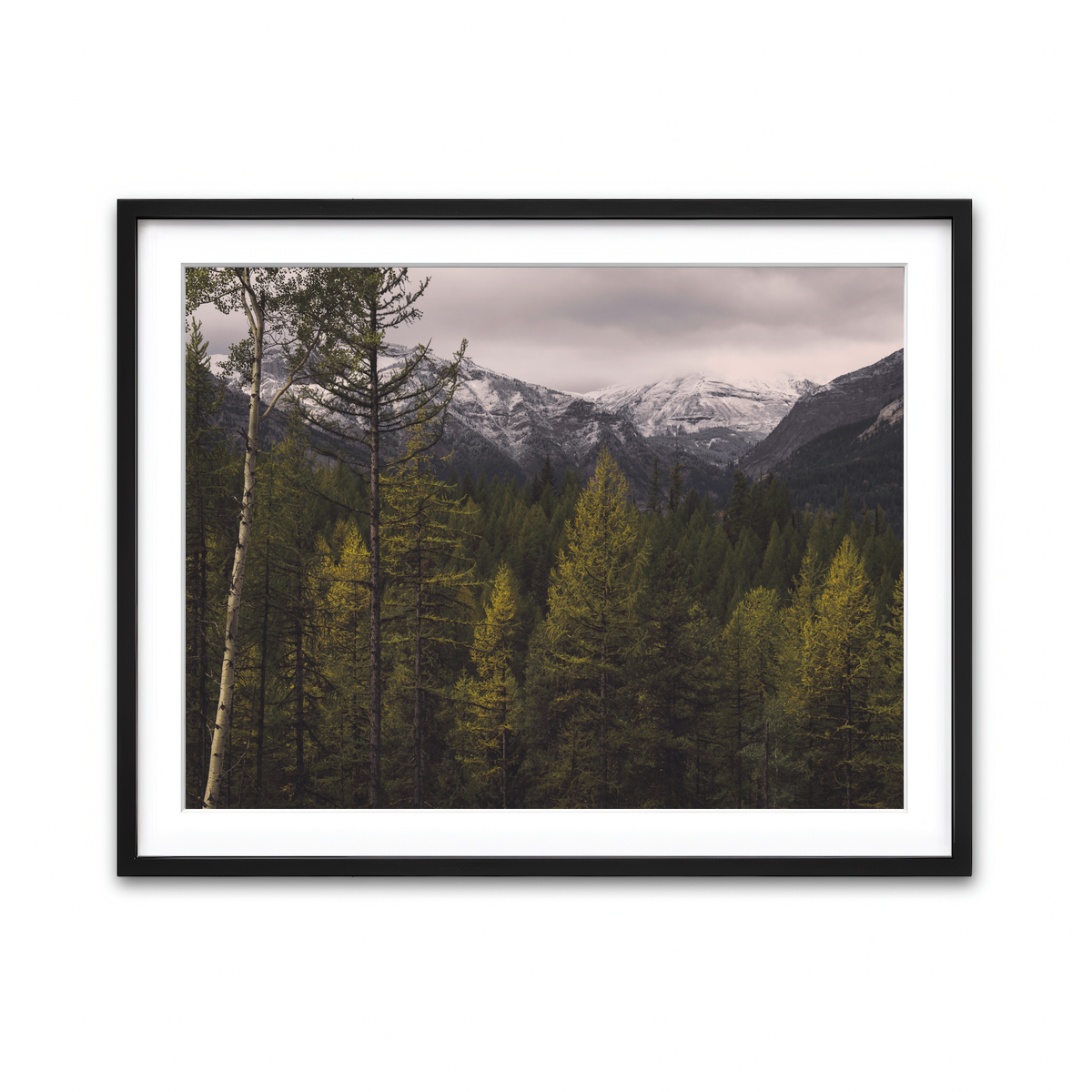 Framed Print 4x3 Black