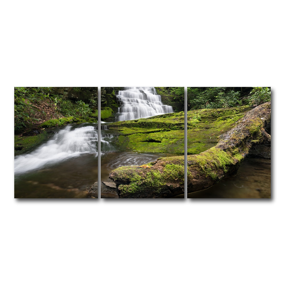 AUTO-MOCKUP WHITE | Rattlesnake Falls | 3 Piece | Gallery Wrap Canvas | group=18x24