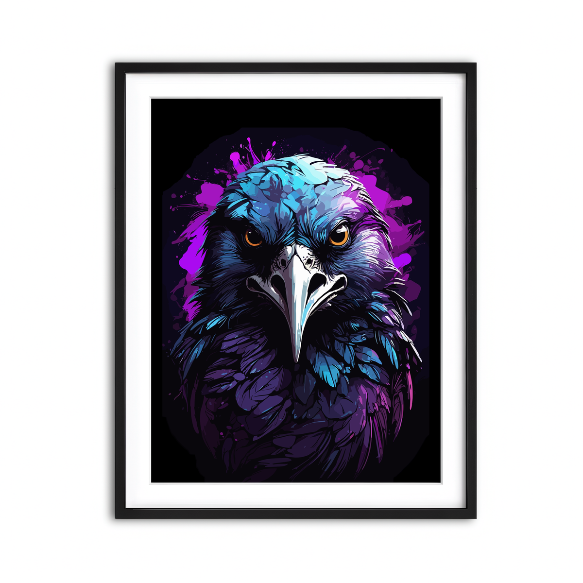 Framed Print 3x4 Black