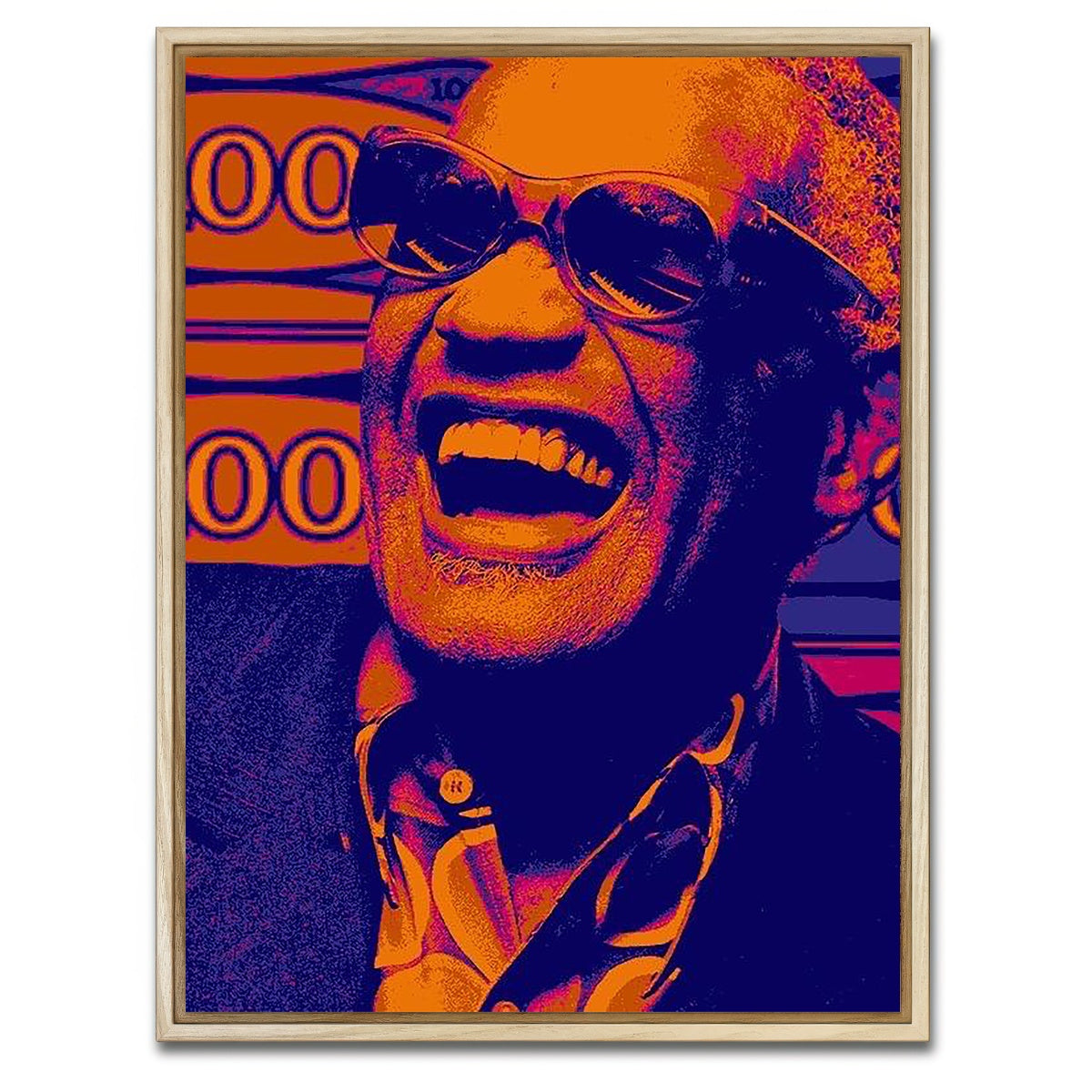 AUTO-MOCKUP WHITE | Ray | 1 Piece | Natural Framed Canvas | group=3x4