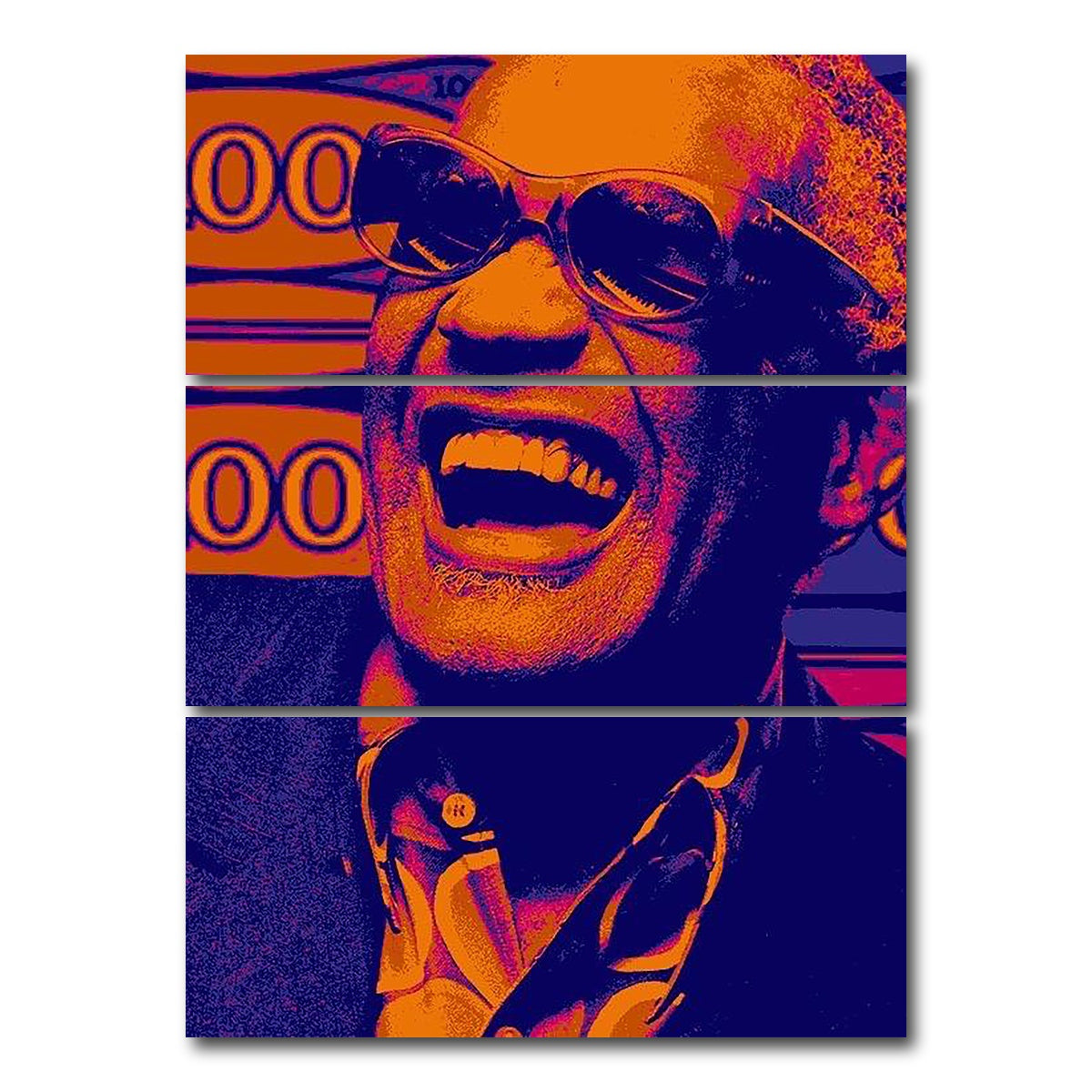 AUTO-MOCKUP WHITE | Ray | 3 Piece | Gallery Wrap Canvas | group=8x18_stacked