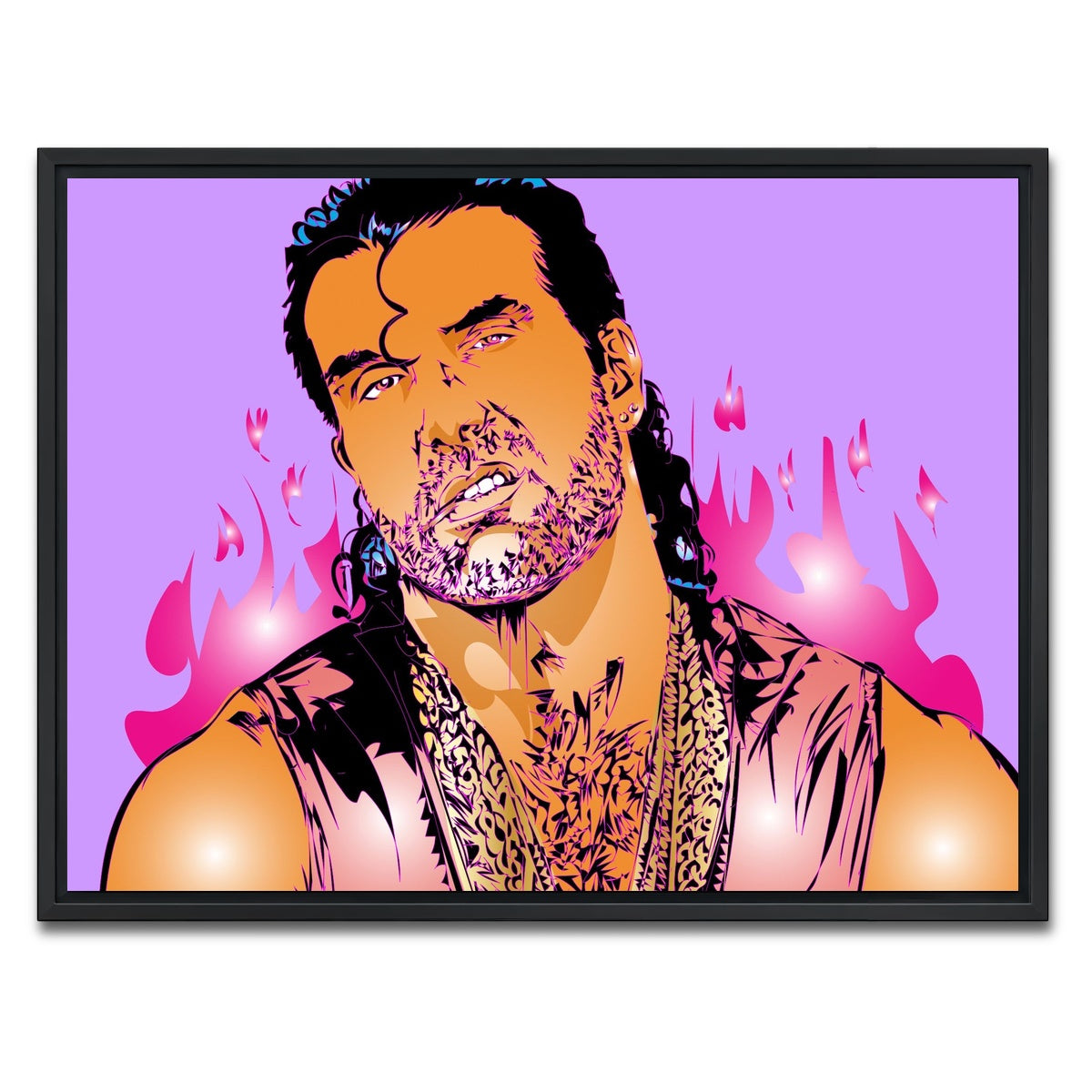 AUTO-MOCKUP WHITE | Razor Ramone | 1 Piece | Black Framed Canvas | group=4x3