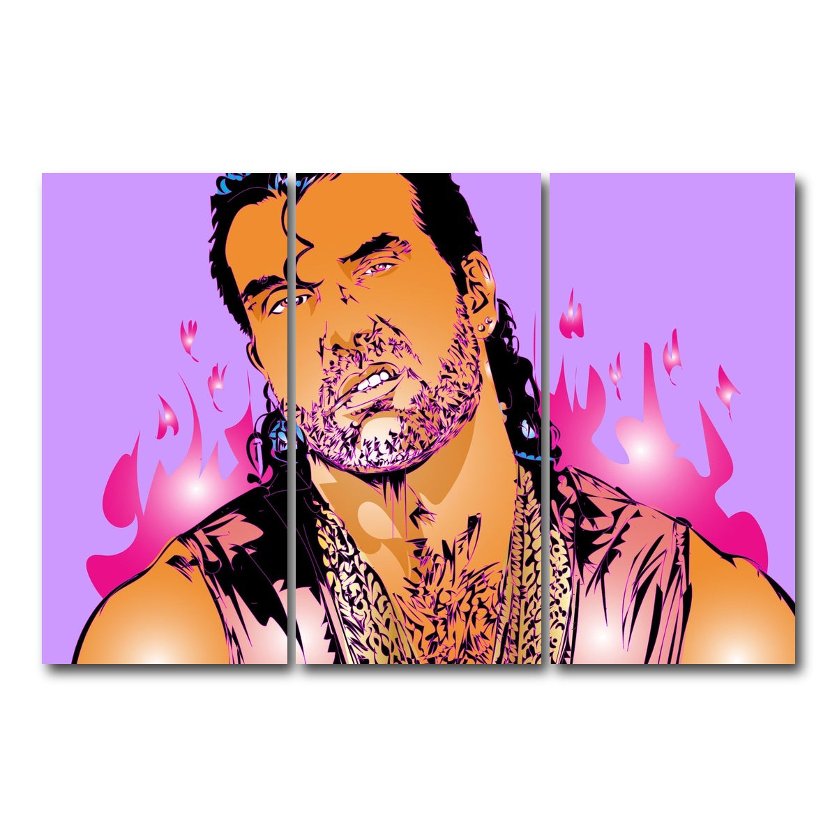 AUTO-MOCKUP WHITE | Razor Ramone | 3 Piece | Gallery Wrap Canvas | group=12x24