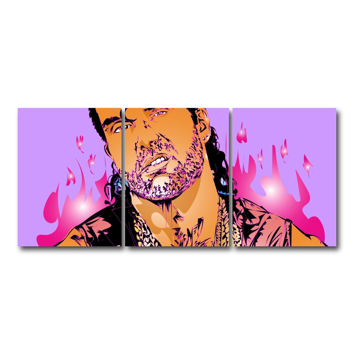 AUTO-MOCKUP WHITE | Razor Ramone | 3 Piece | Gallery Wrap Canvas | group=18x24