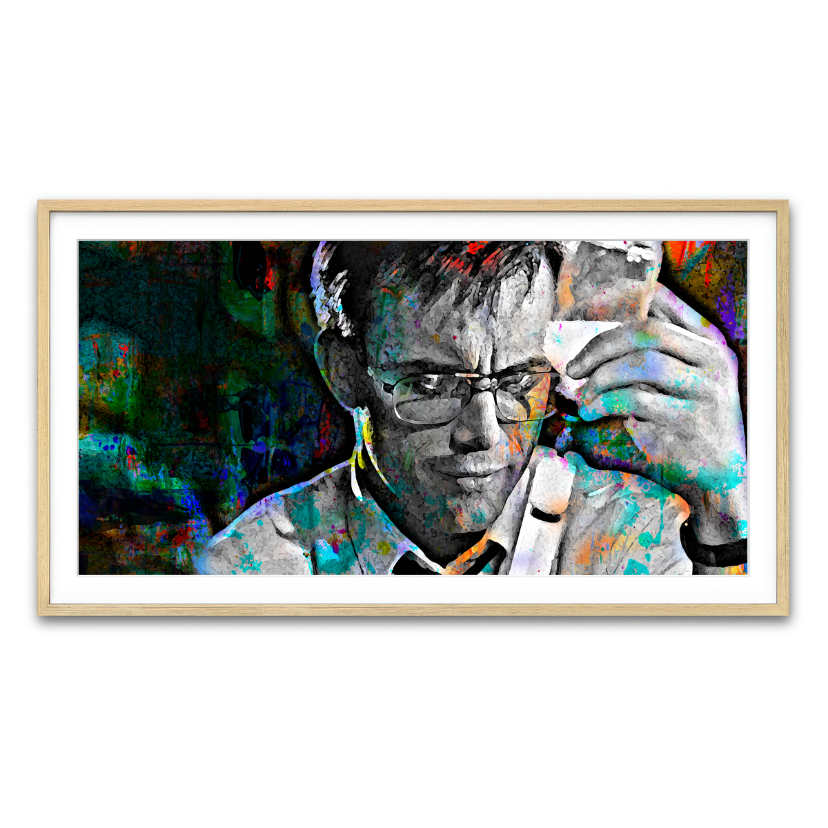 Framed Print 2x1 Natural