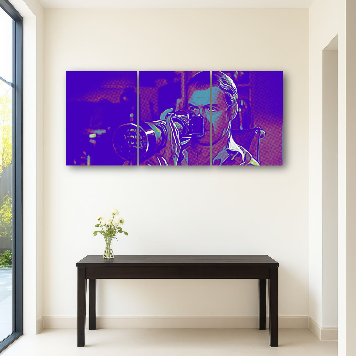 AUTO-MOCKUP ROOM | Rear Window POP Wall Art