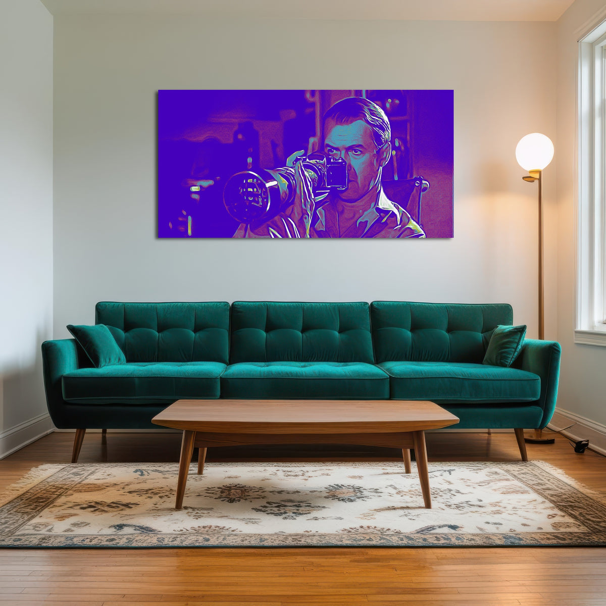 AUTO-MOCKUP ROOM | Rear Window POP Wall Art