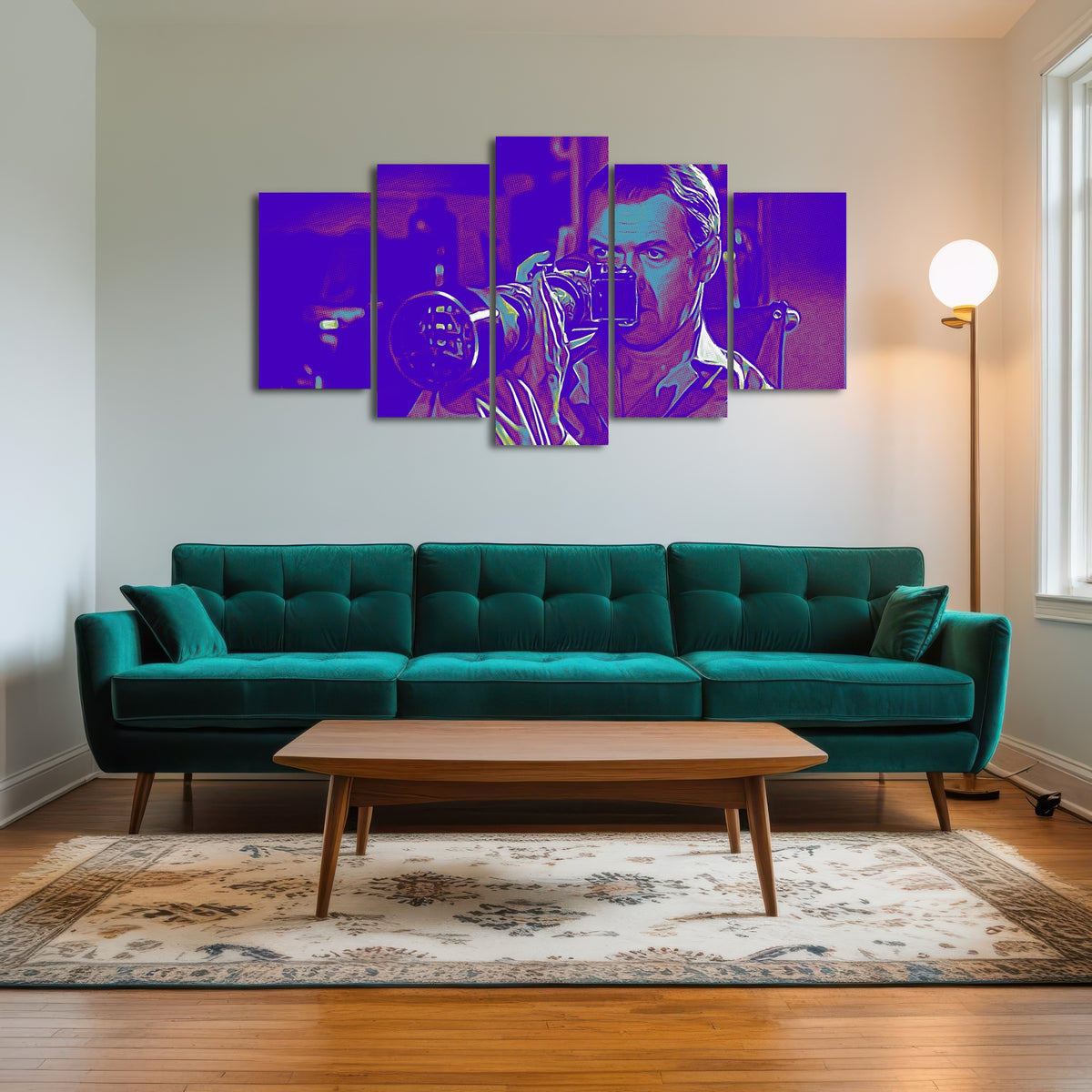 AUTO-MOCKUP ROOM | Rear Window POP Wall Art