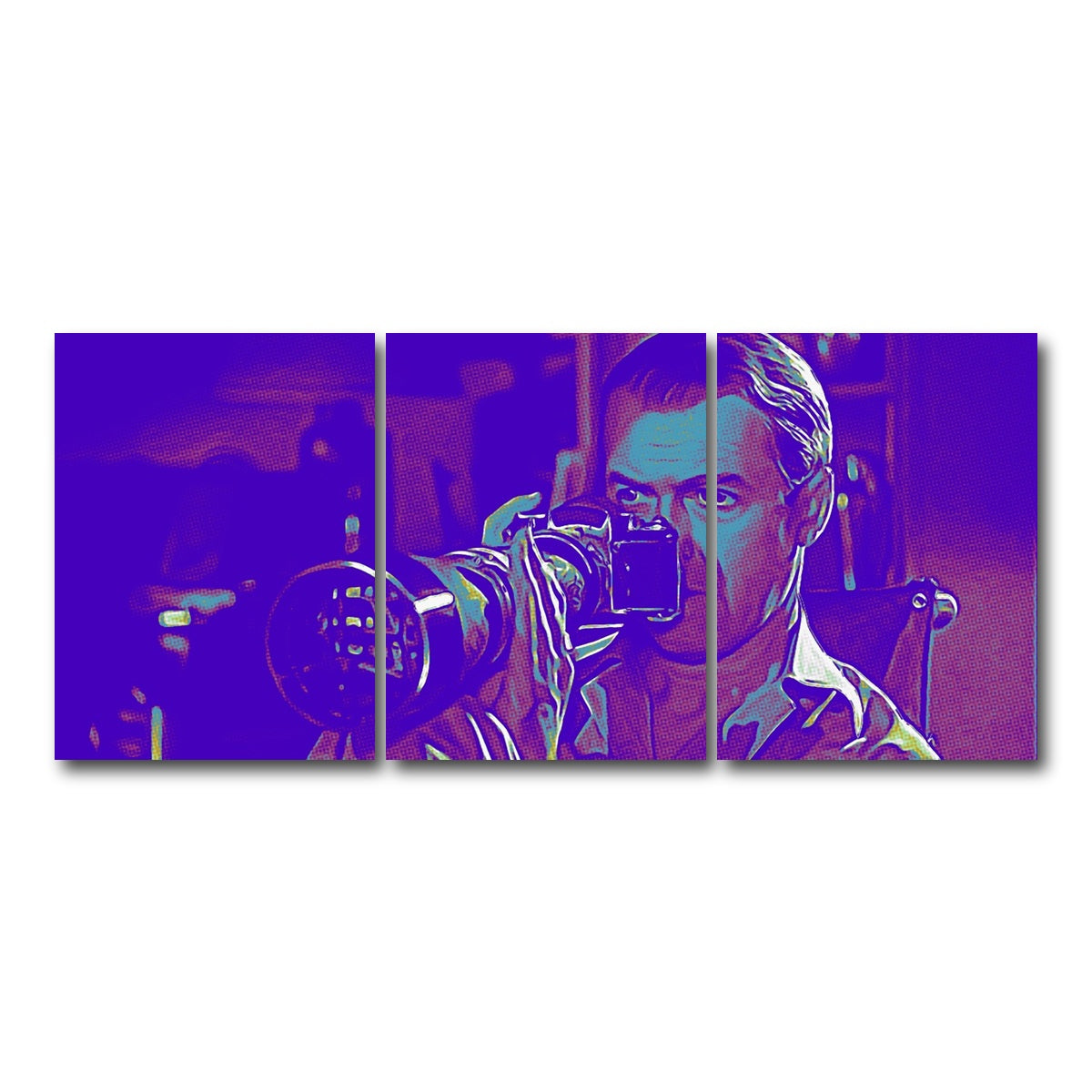 AUTO-MOCKUP WHITE | Rear Window POP Wall Art | 3 Piece | Gallery Wrapped | group=18x24
