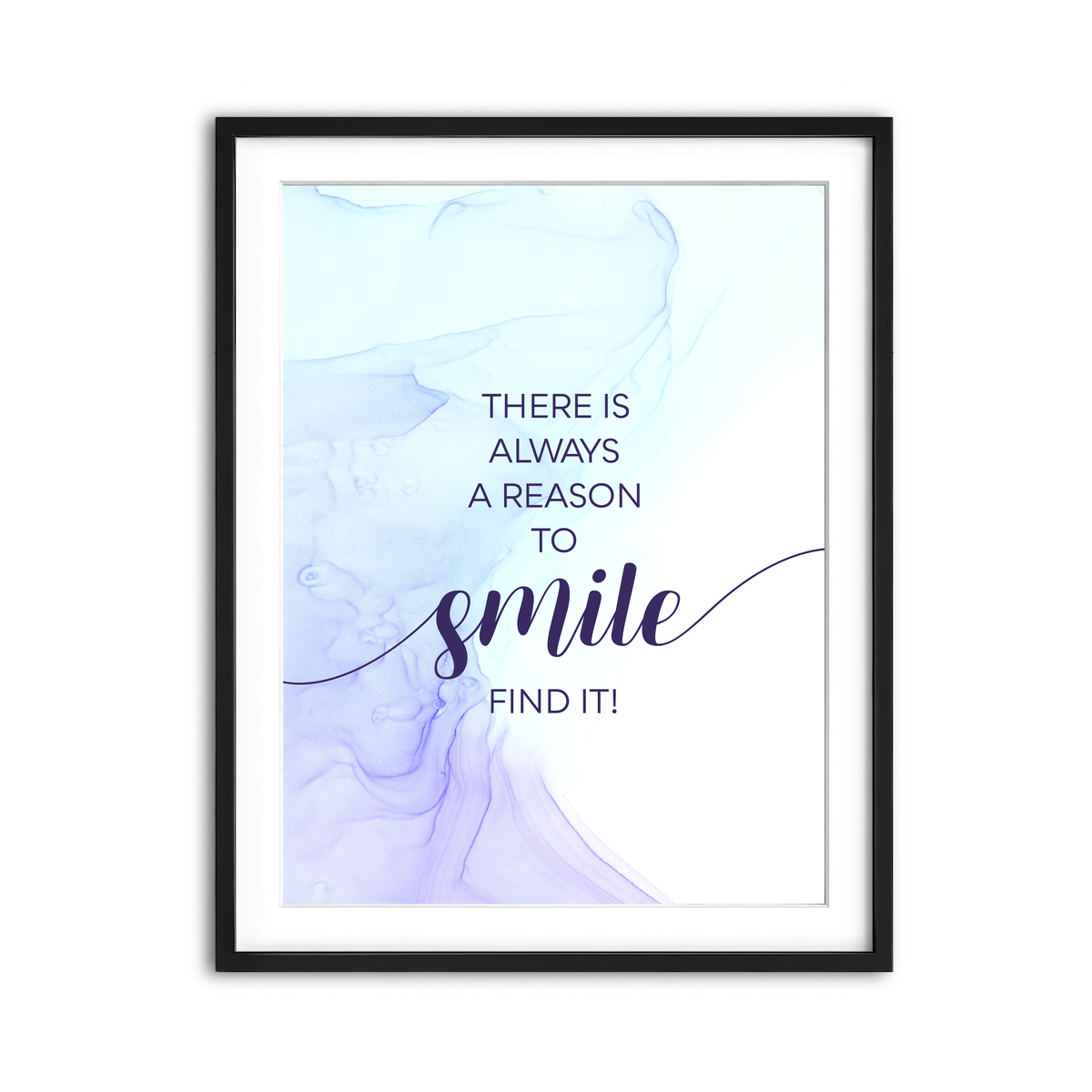 Framed Print 3x4 Black