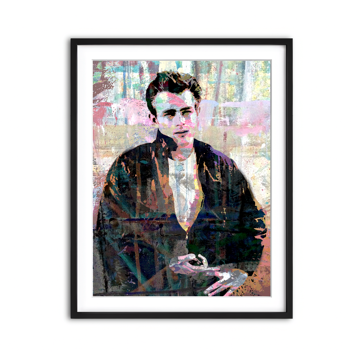 Framed Print 3x4 Black