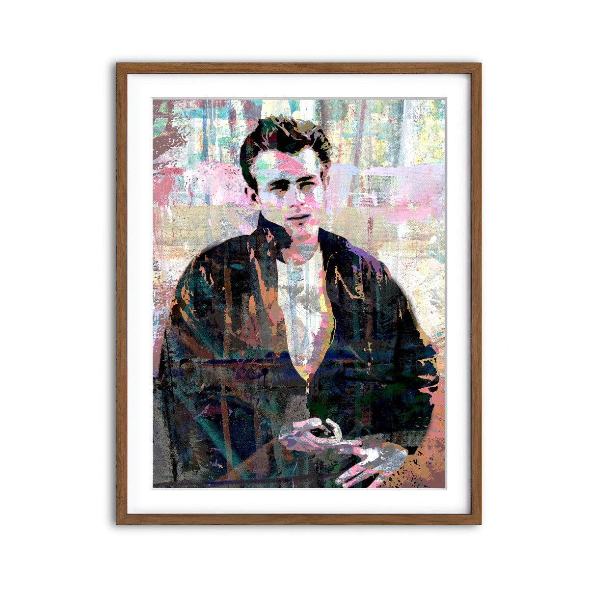 Framed Print 3x4 Walnut