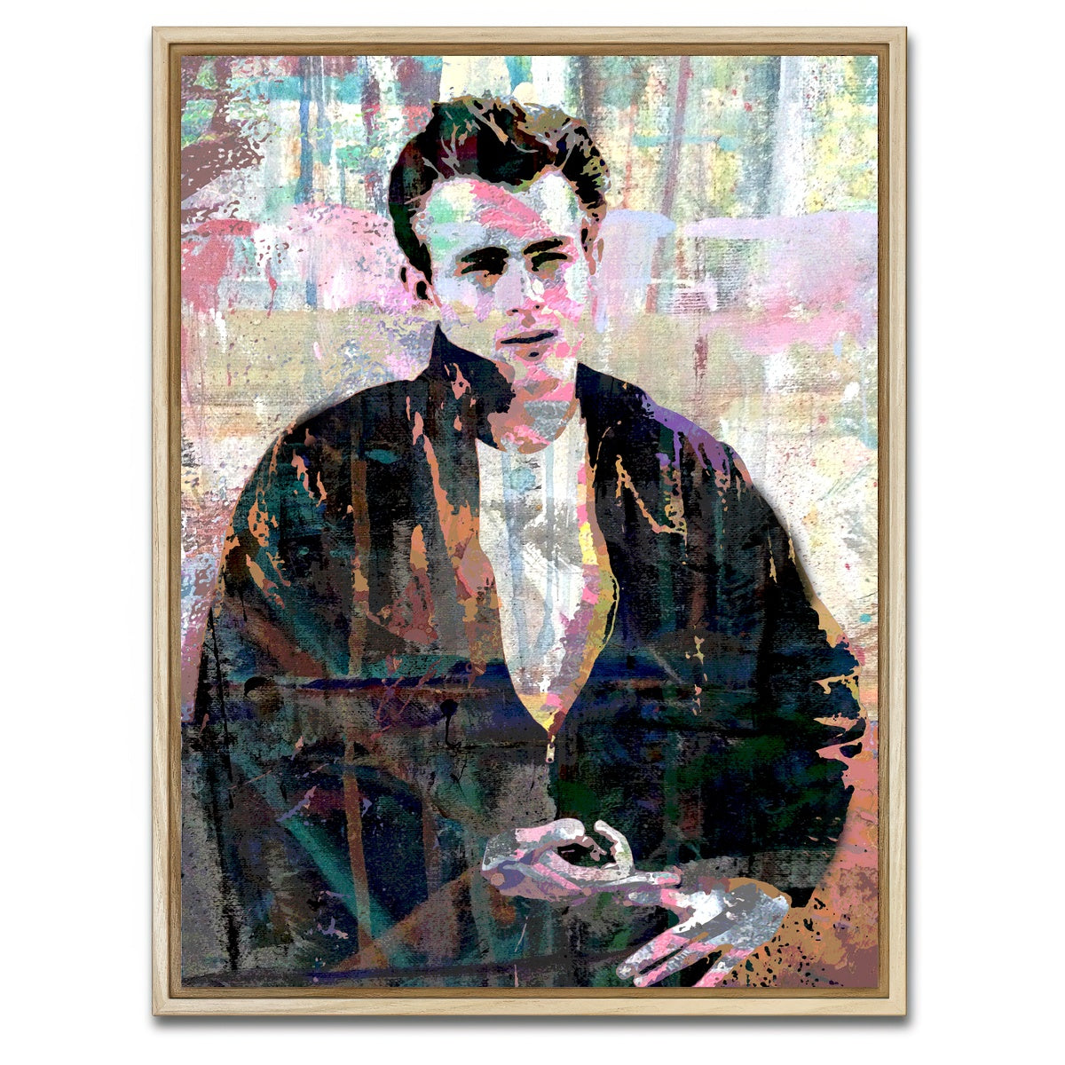 AUTO-MOCKUP WHITE | Rebel | 1 Piece | Natural Framed Canvas | group=3x4