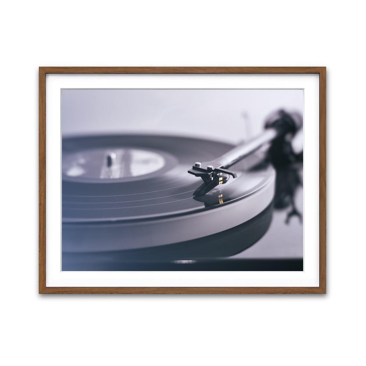 Framed Print 4x3 Walnut