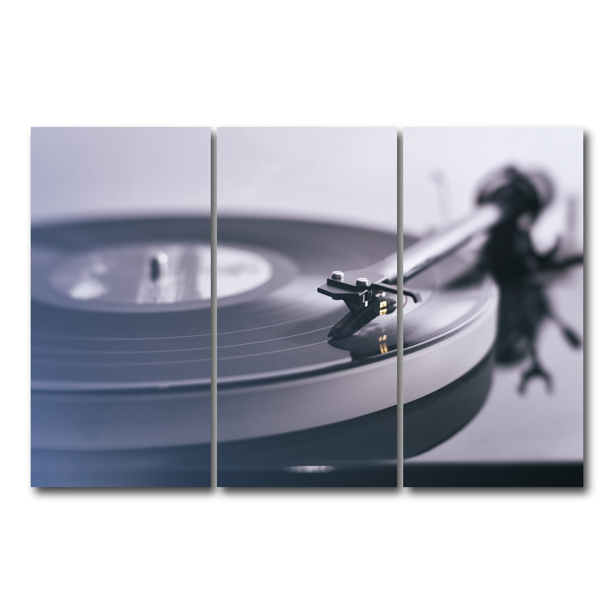 AUTO-MOCKUP WHITE | Record Player | 3 Piece | Gallery Wrap Canvas | group=12x24